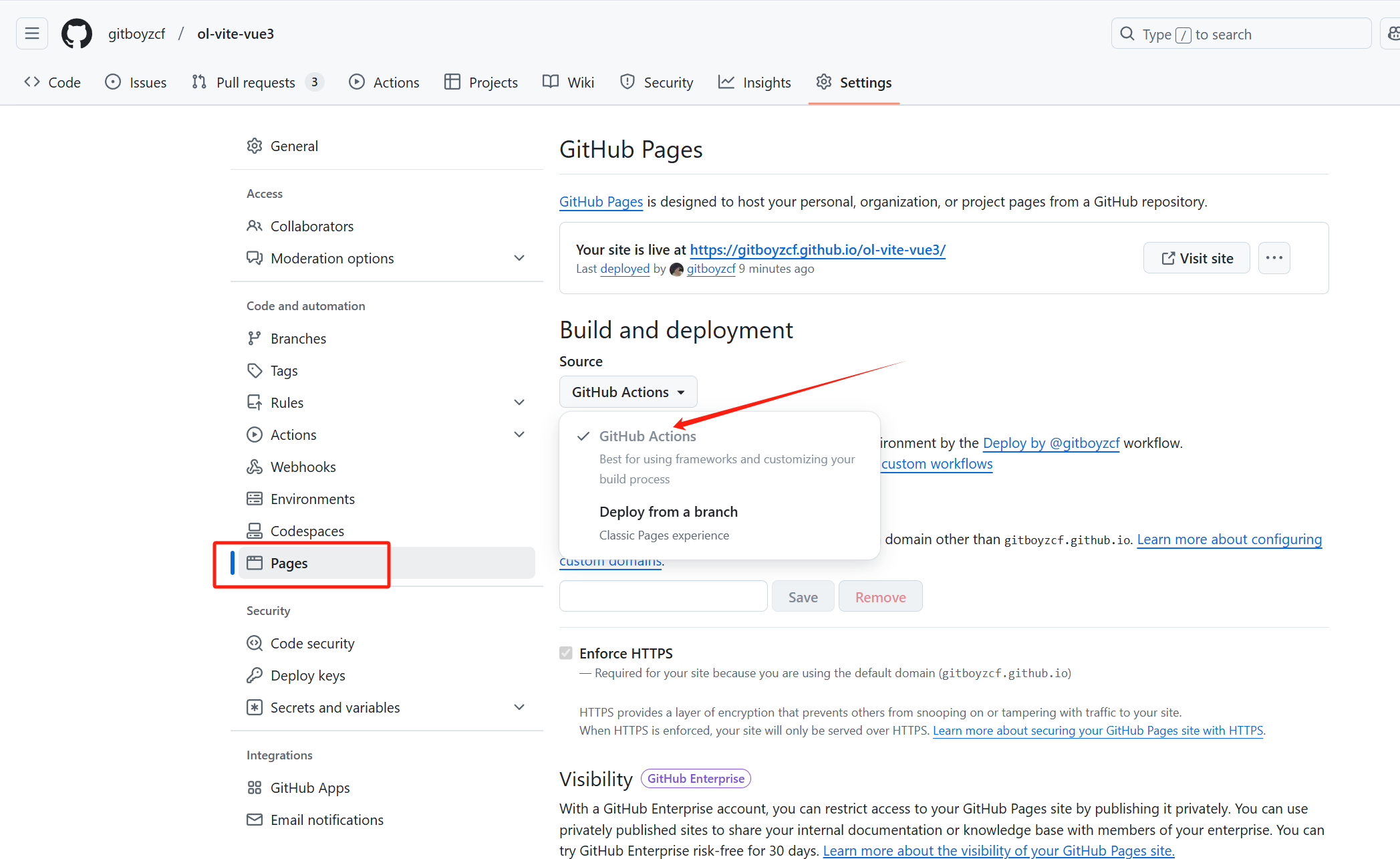 github