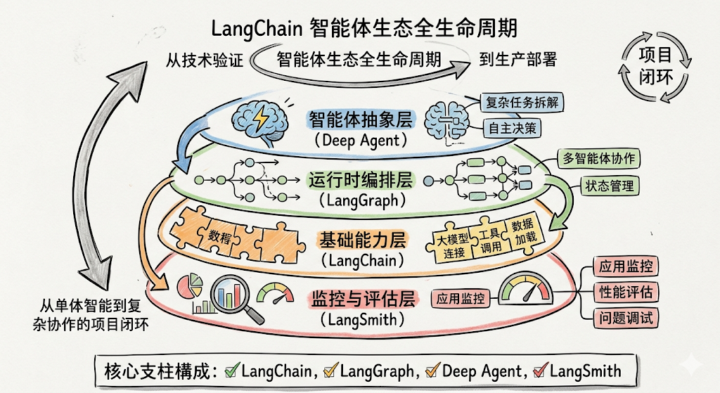 四大支柱：LangChain家族生态